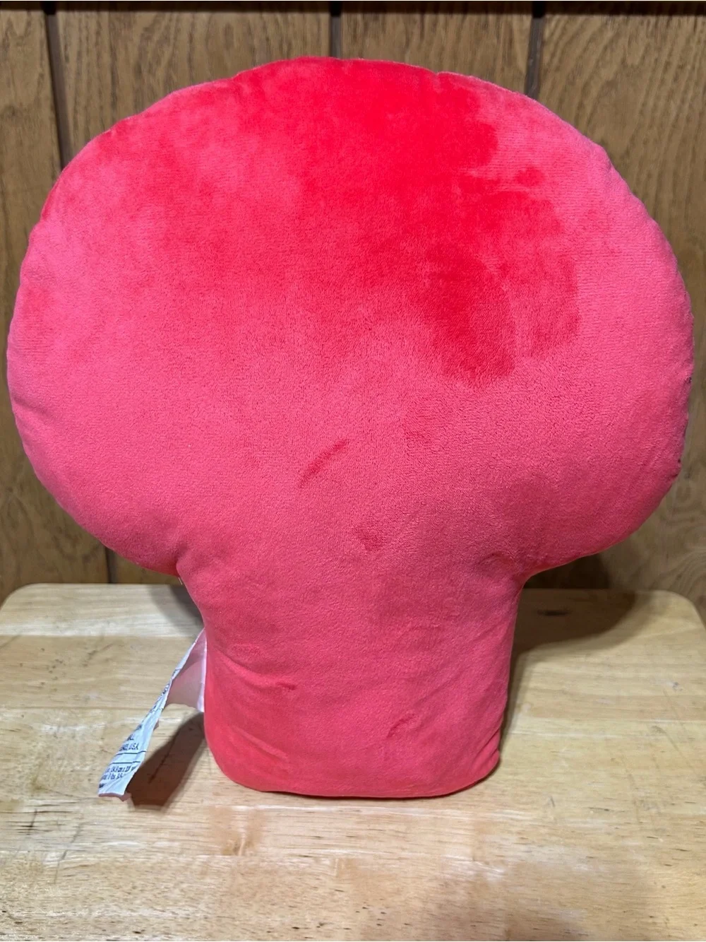 Target Bullseyes Playground Decorative Mushroom Throw Pillow Red Polka Dot 14”